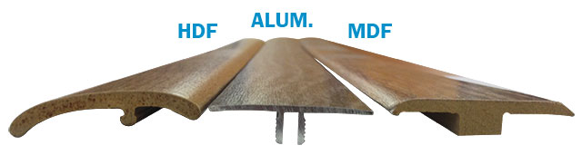 Volume comparison aluminium, mdf, hdf