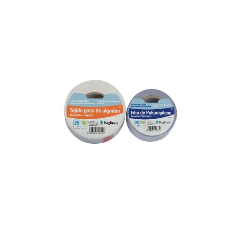 Double face tape polypropylene 50 mm x 25 m blister