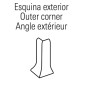 Angle extérieur 6 Series R-730-0/124-0