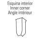 Esquina interior 6 Series R-730-0/124-0