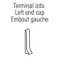Embout gauche 6 Series R-730-0/124-0