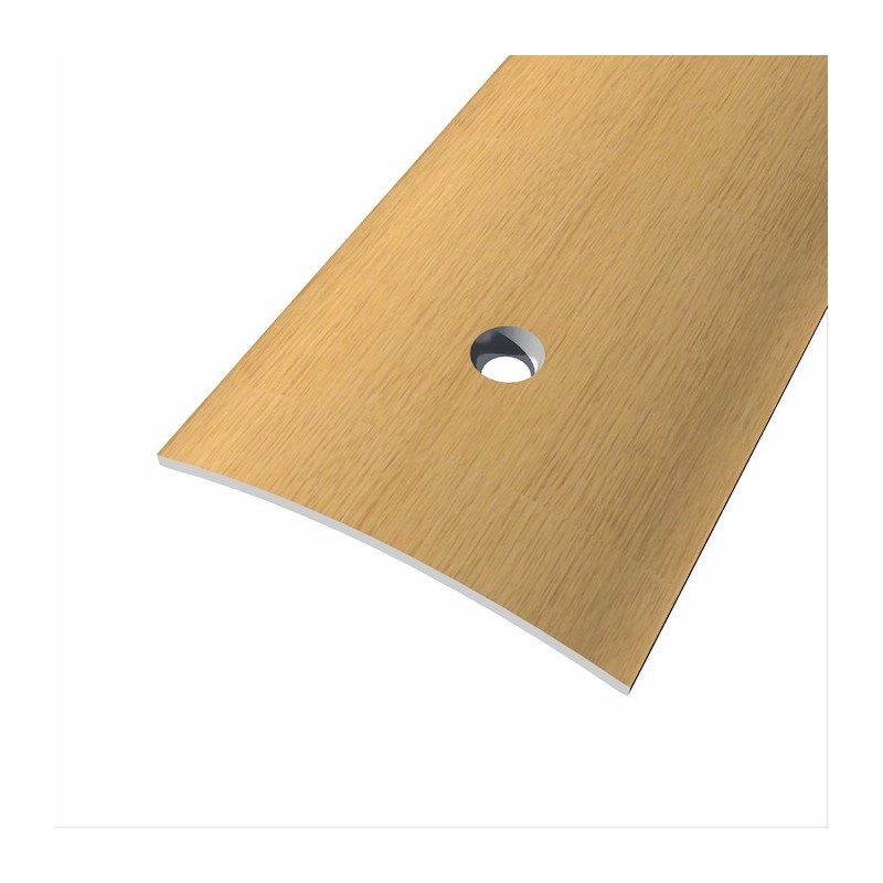Barre de seuil 40 mm même niveau plate percée réf. 005