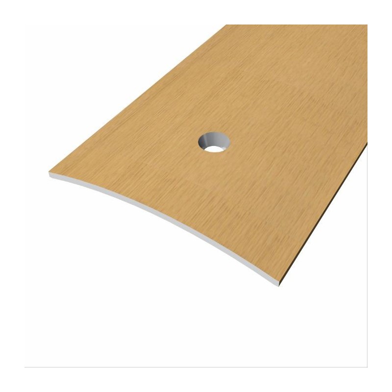 Barre de seuil 40 mm même niveau plate percée réf. 005
