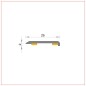 R-481 Nez de marche 25x2 mm adhésif