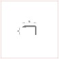 R-483 Stair nose 15x8 mm