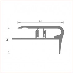 R-708 Escadaria 40x24 mm... 2