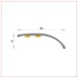 R-383 Level difference 8-15 mm adhesive