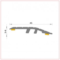 R-385 Aluminium ramp 8 mm... 2