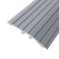 R-385 Perfil rampa aluminio 8 mm autoadhesiva
