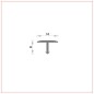 R-320 Perfil T 14 mm