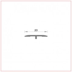 R-361 Perfil T 20 mm 2