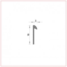 R-318 Perfil para linóleo 3 mm 2