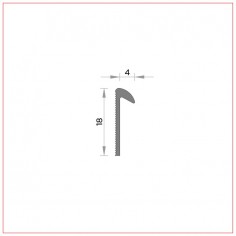 R-322 Perfil para linóleo 4 mm 2
