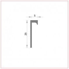 R-344 Remate de parede 5 mm 2