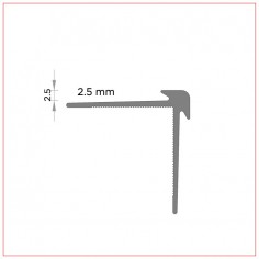 R-484 Stair nose 2 mm 2