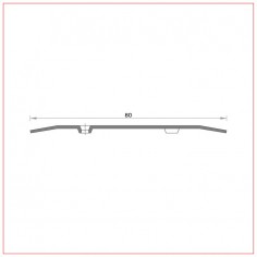 R-080 Cover strip 80 mm... 2