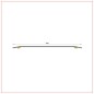 R-100 Cover strip 100 mm same level slim adhesive