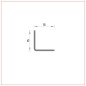 P004 Profil AISI-304 "L" 15x15x1