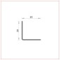 P012 Profil AISI-304 "L" 20x20x1 P012 Profil AISI-304 "L" 20x20x1