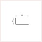 P008 Profile AISI-304 "L" 20x10x1 P008 Profile AISI-304 "L" 20x10x1
