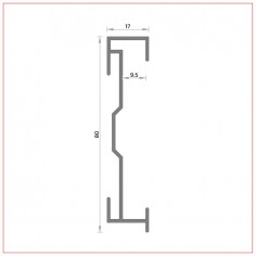 R-830 Aluminium skirting... 2