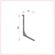 R-734 Plinthe en aluminium... 2