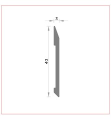 R-386 Bordure 3 mm