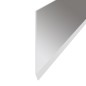 R-122 Stainless steel skirting 100 mm