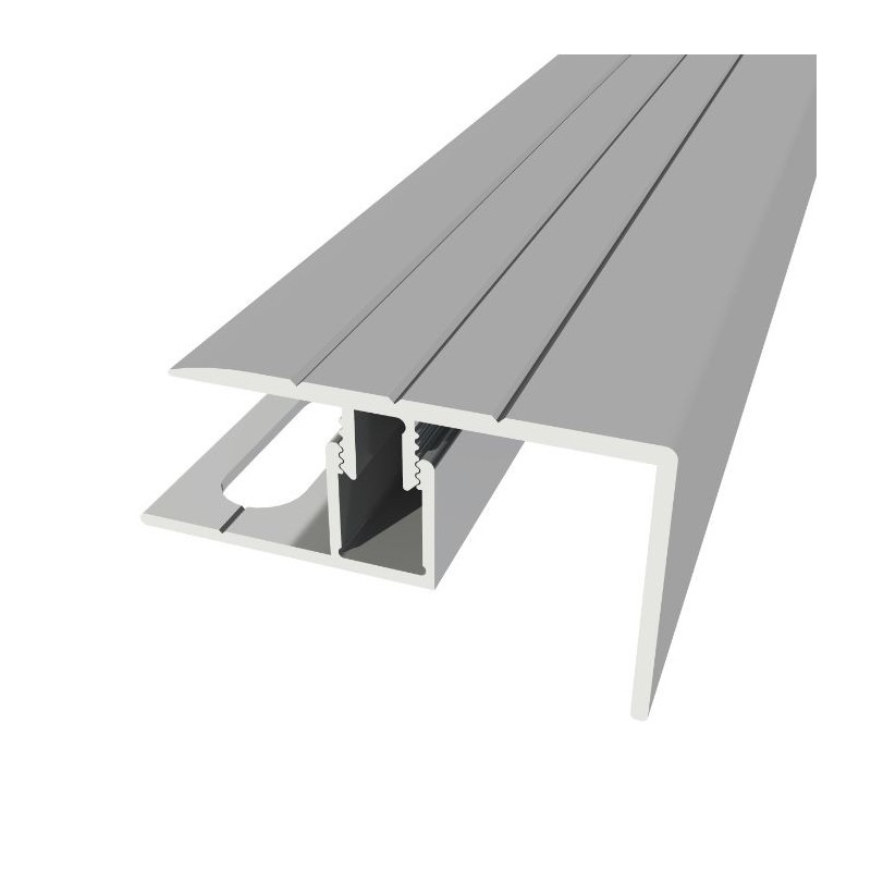 R-614 Nez de marche 40x25 mm avec base Système à Clipser