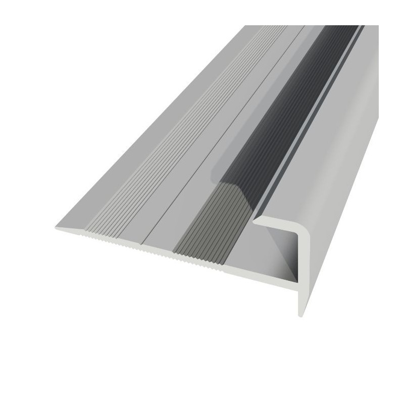 R-349 Nez de marche aluminium pour 8 mm