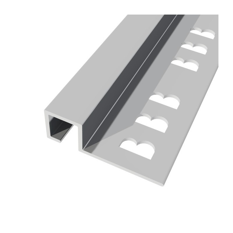 C01 Aluminio cuadrado 9 mm