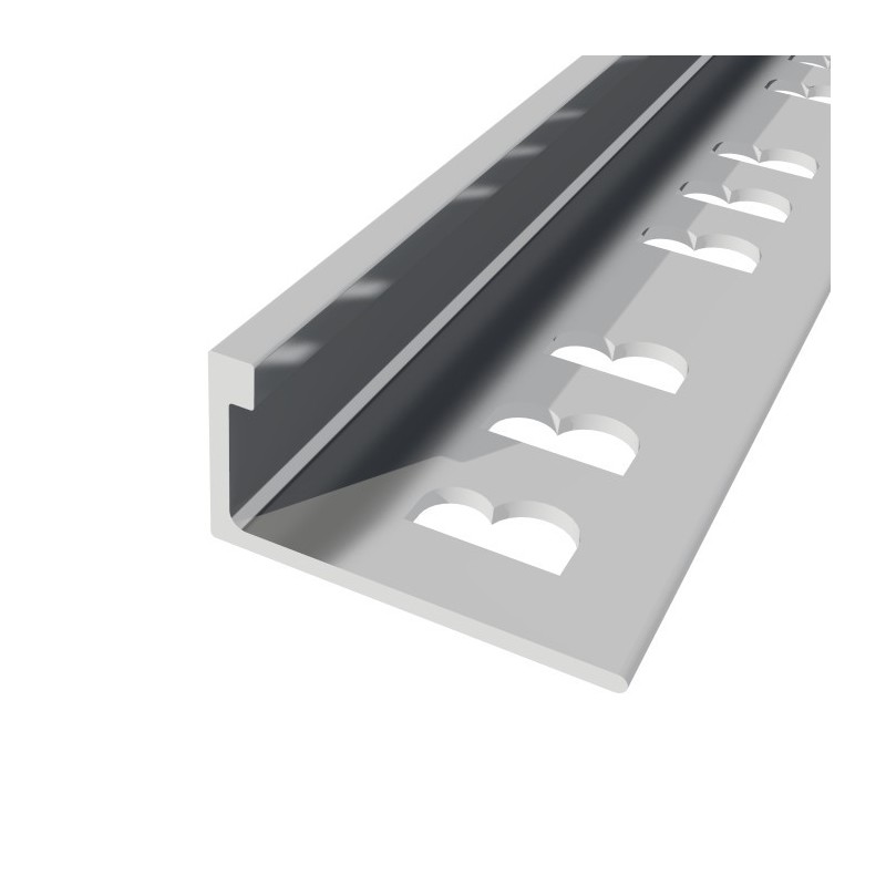 C06 Aluminio recto 10 mm
