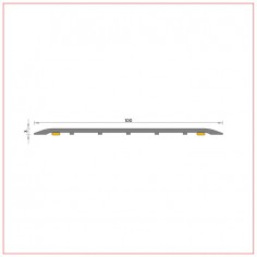 R-397 Barre de seuil 100 mm... 2