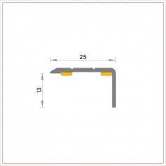 R-445 Stair nose 25x13 mm... 2