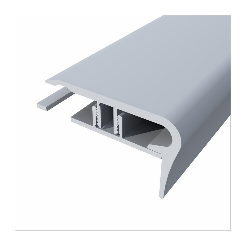 Nez de marche 40x24 mm réf. 70 Système à clipser