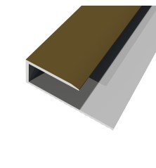 Remate final de aluminio 8 mm ref. 338