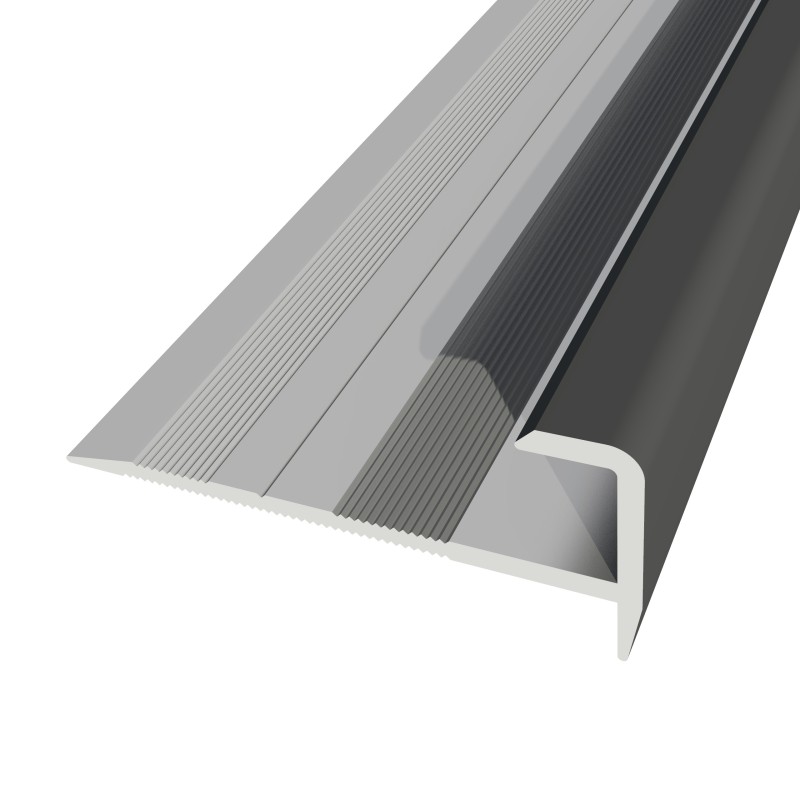 R-349 Nez de marche aluminium pour 8 mm