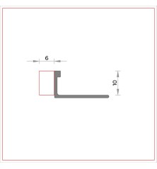 R-36A Remate final 10 mm con neopreno