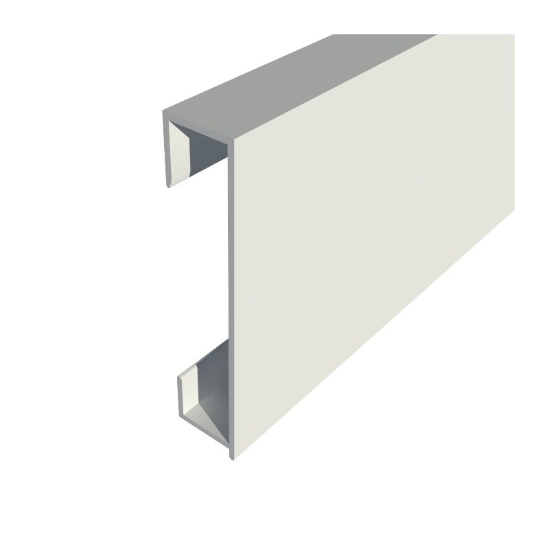 R-800 Aluminium skirting CombiAlu 80 mm