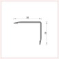 R-490 End Profile 30x25 mm