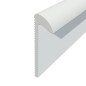 R-322 Profile for linoleum 4 mm curved
