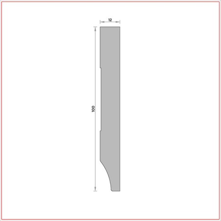 R-90H Socle en Polystyrène 100 mm