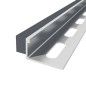 R-36B Barre d'arrêt aluminium 12 mm avec néoprène