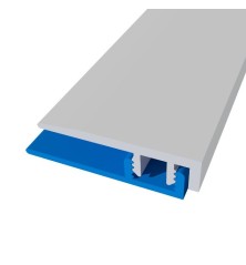 Barre de seuil 58 mm réf. 58 Système à clipser