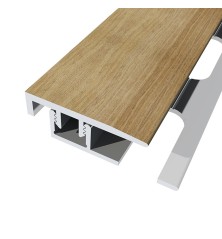 Barre de seuil 58 mm réf. 58 Système à clipser