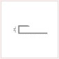 copy of R-399 Aluminium end profile 12 mm