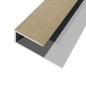 R-338 Barre d'arrêt aluminium 8 mm