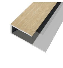 Barre d'arrêt aluminium 8 mm réf. 338