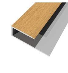 Barre d'arrêt aluminium 8 mm réf. 338