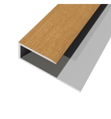 Barre d'arrêt aluminium 8 mm réf. 338